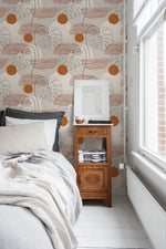 Tropical Abstract Lines Wallpaper - B915 - WallTrend