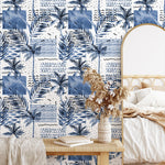 Tropical Abstract Patterns Wallpaper - A283 - WallTrend