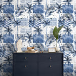Tropical Abstract Patterns Wallpaper - A283 - WallTrend