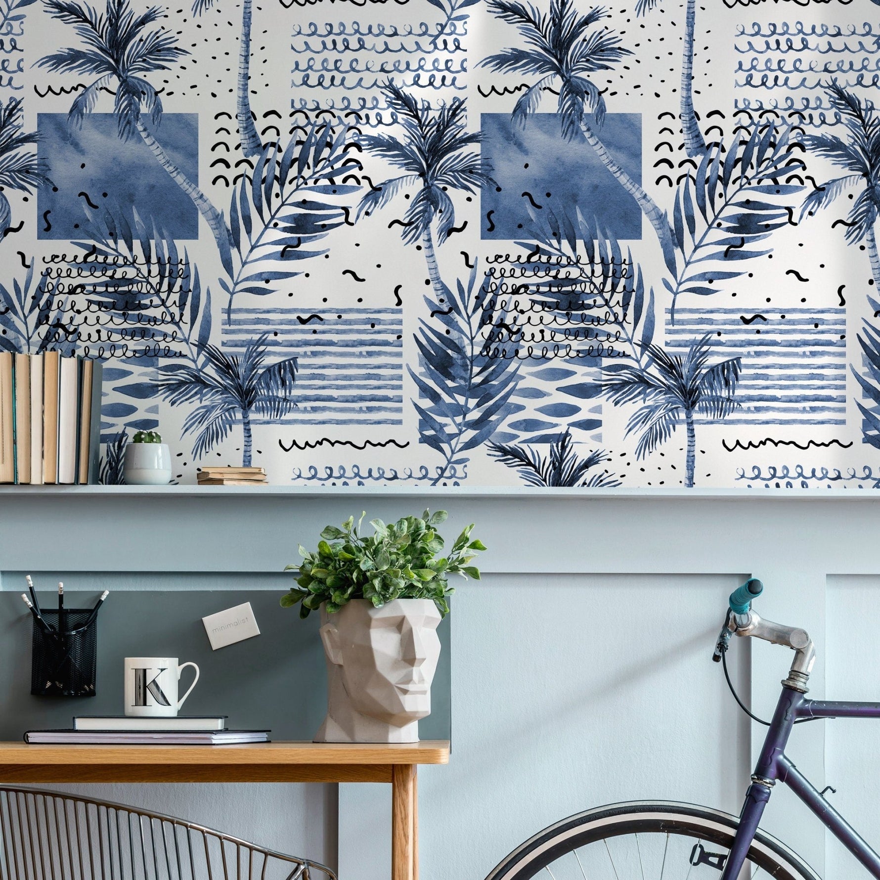 Tropical Abstract Patterns Wallpaper - A283 - WallTrend