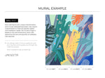 Tropical Abstraction Wallpaper - B167 - WallTrend