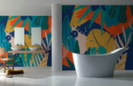 Tropical Abstraction Wallpaper - C088 - WallTrend
