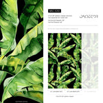 Tropical Banana Leaf Wallpaper - A266 - WallTrend