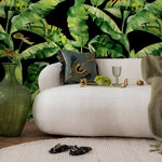 Tropical Banana Leaf Wallpaper - A266 - WallTrend