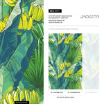 Tropical Banana Leaf Wallpaper - B171 - WallTrend