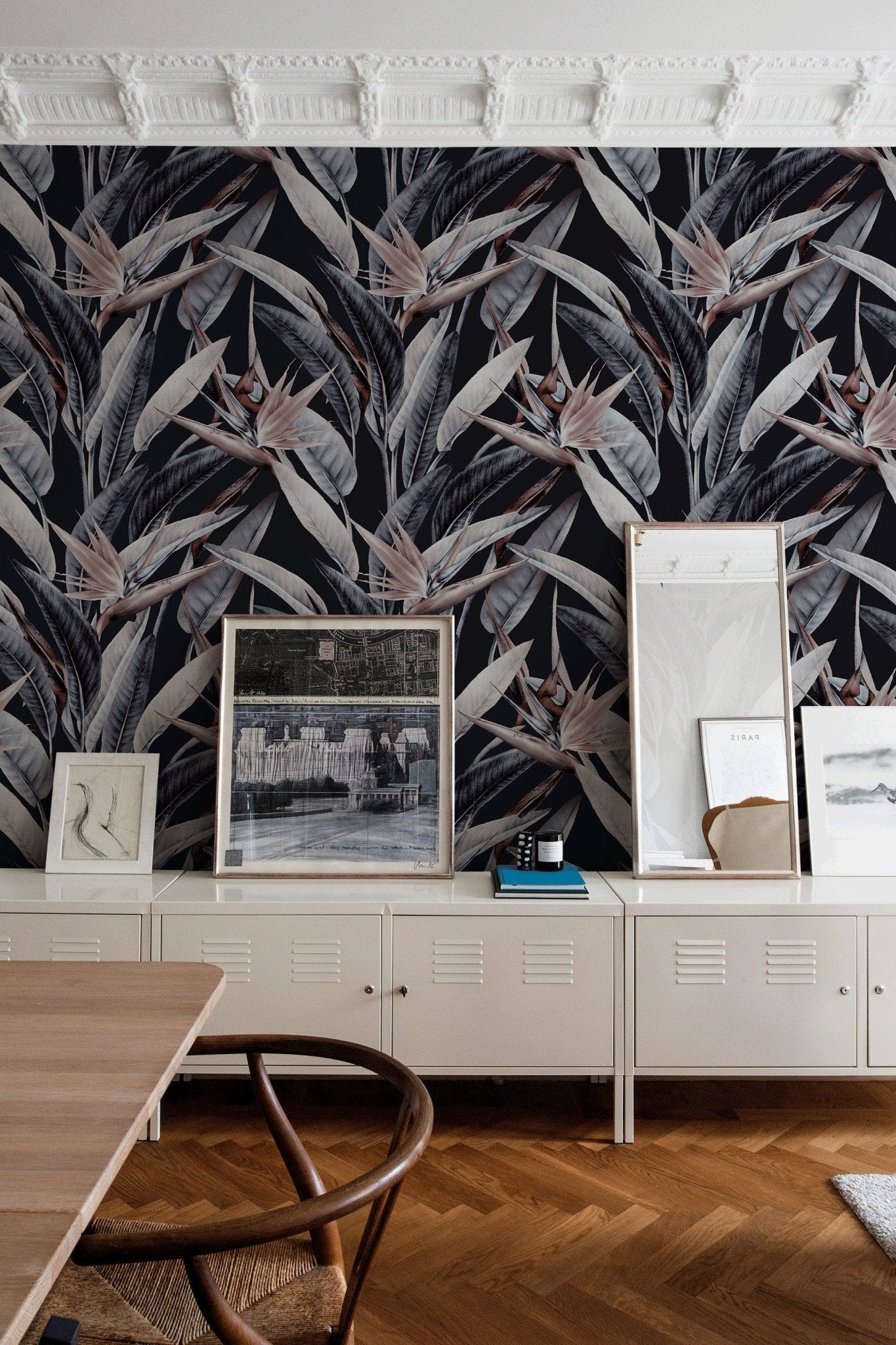 Tropical Bird of Paradise Wallpaper - B221 - WallTrend