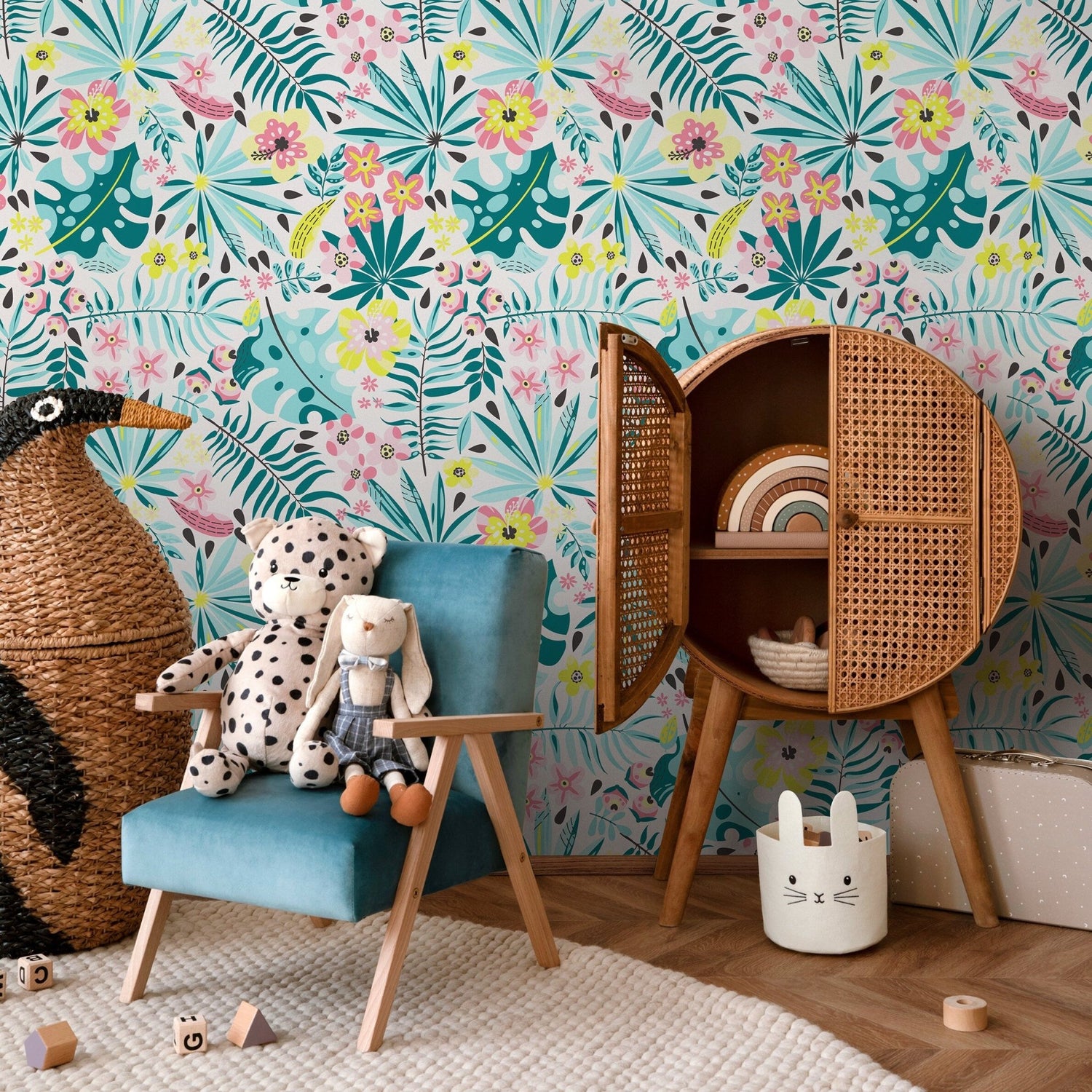Tropical Bliss Wallpaper - A831 - WallTrend