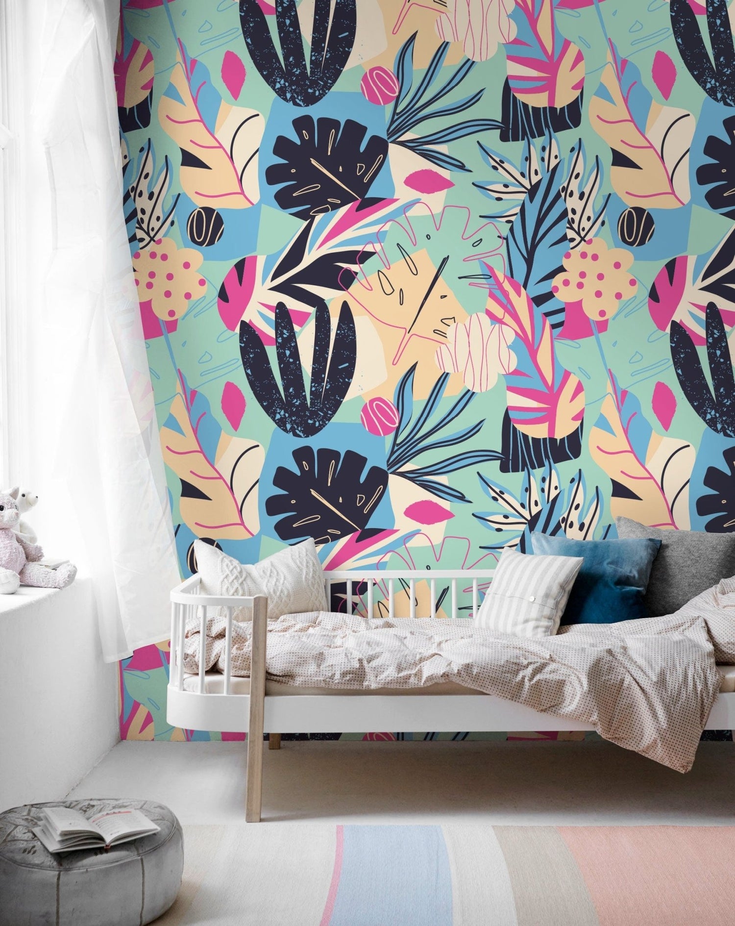 Tropical Bliss Wallpaper - B189 - WallTrend