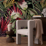 Tropical Botanical Bliss Wallpaper - A835 - WallTrend