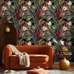 Tropical Botanical Bliss Wallpaper - A835 - WallTrend