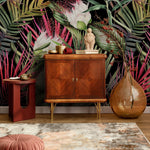Tropical Botanical Bliss Wallpaper - A835 - WallTrend