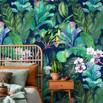 Tropical Botanical Bliss Wallpaper - B141 - WallTrend