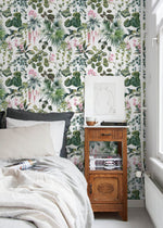 Tropical Botanical Bliss Wallpaper - C798 - WallTrend