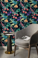 Tropical Botanical Elegance Wallpaper - C699 - WallTrend
