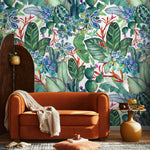 Tropical Botanical Fusion Wallpaper - A612 - WallTrend