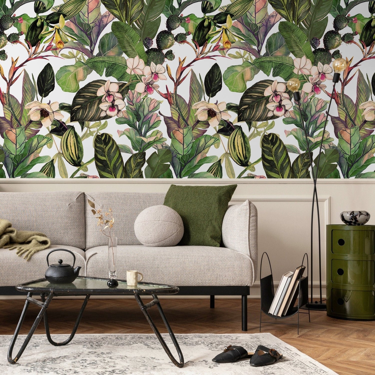 Tropical Botanical Garden Wallpaper - A471 - WallTrend