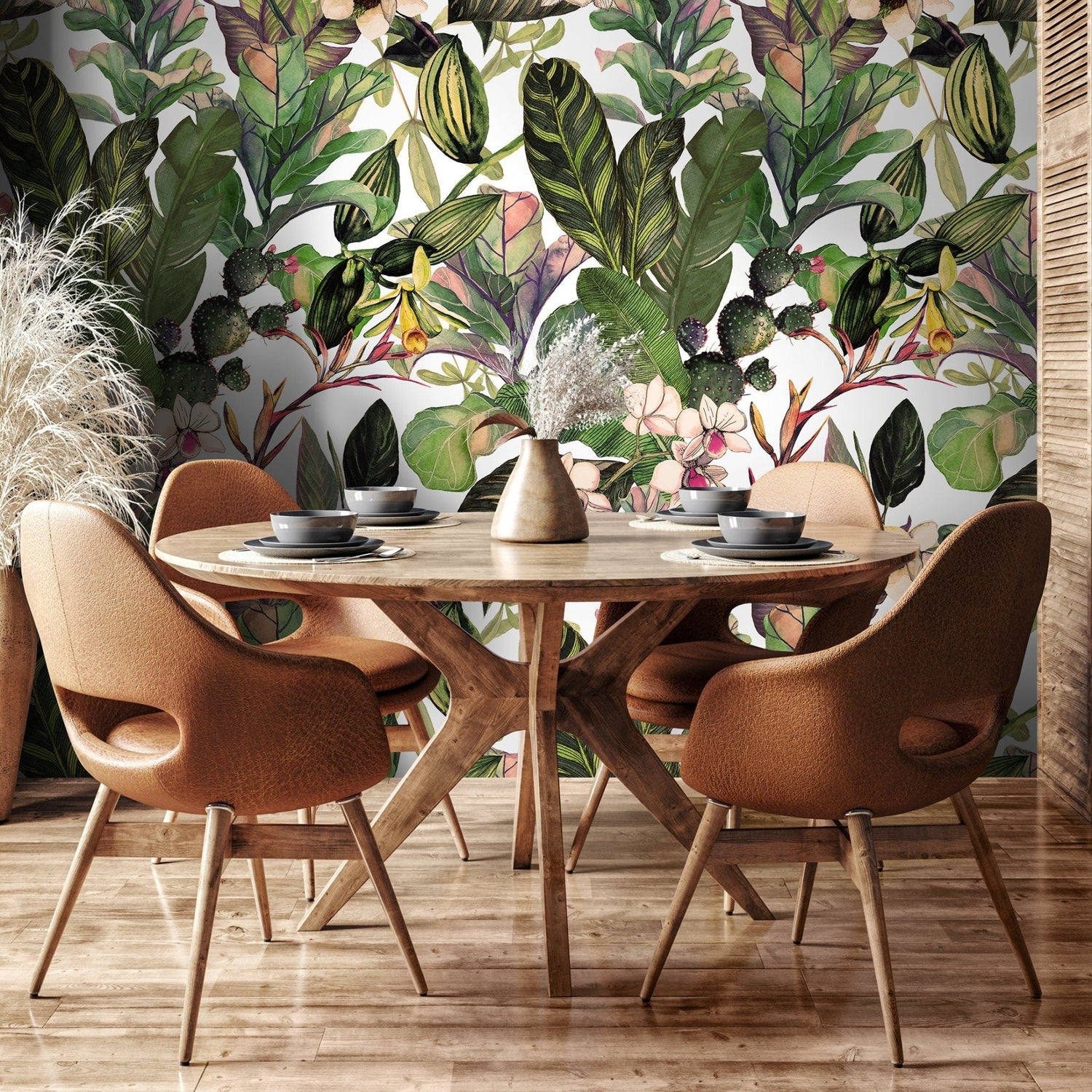 Tropical Botanical Garden Wallpaper - A471 - WallTrend