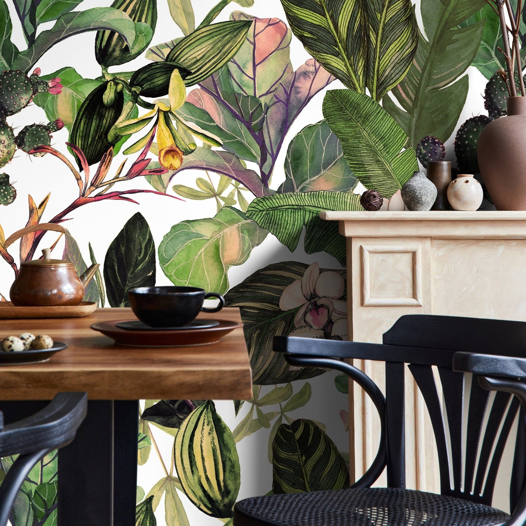 Tropical Botanical Garden Wallpaper - A471 - WallTrend