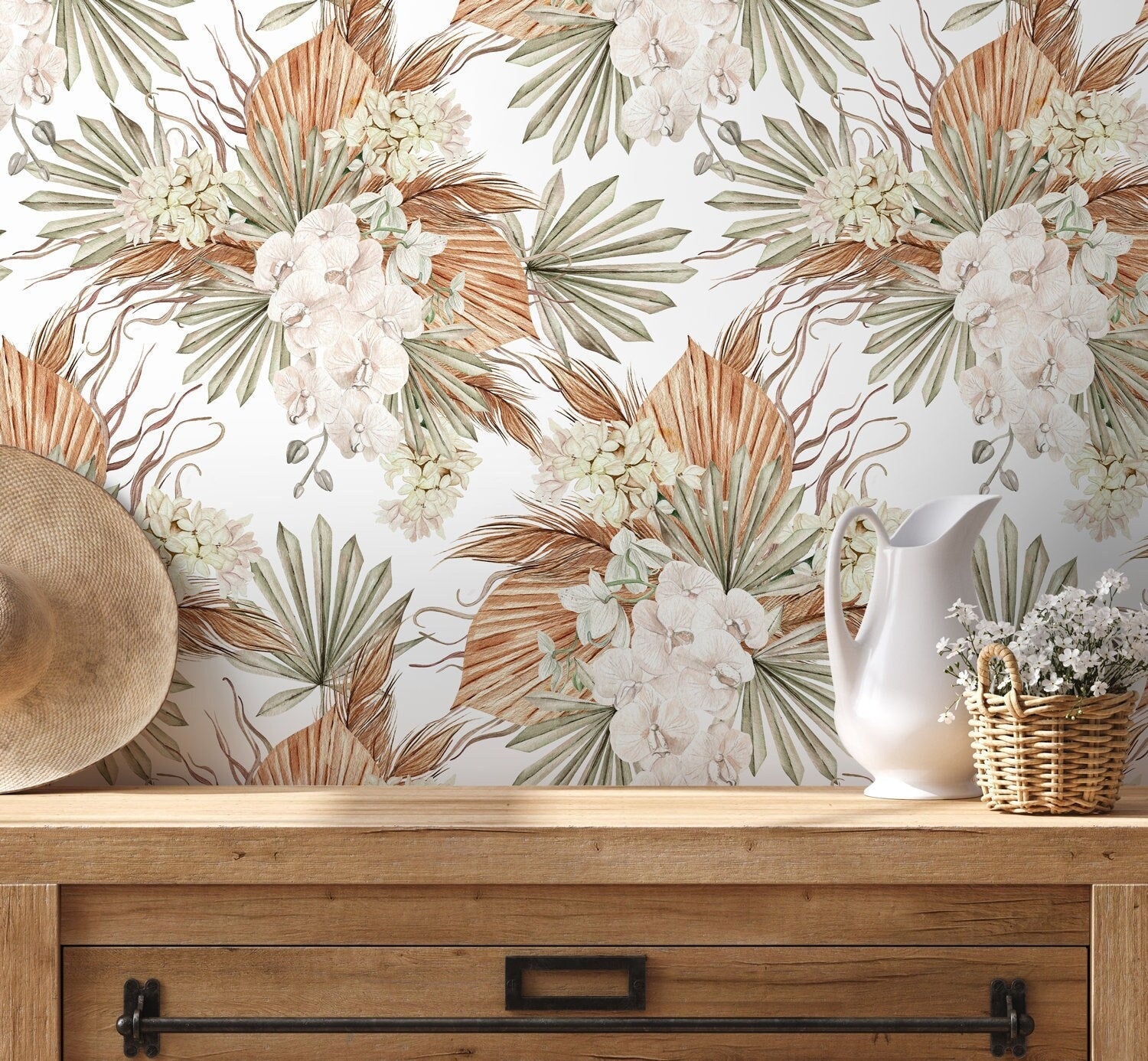 Tropical Botanical Garden Wallpaper - D056 - WallTrend