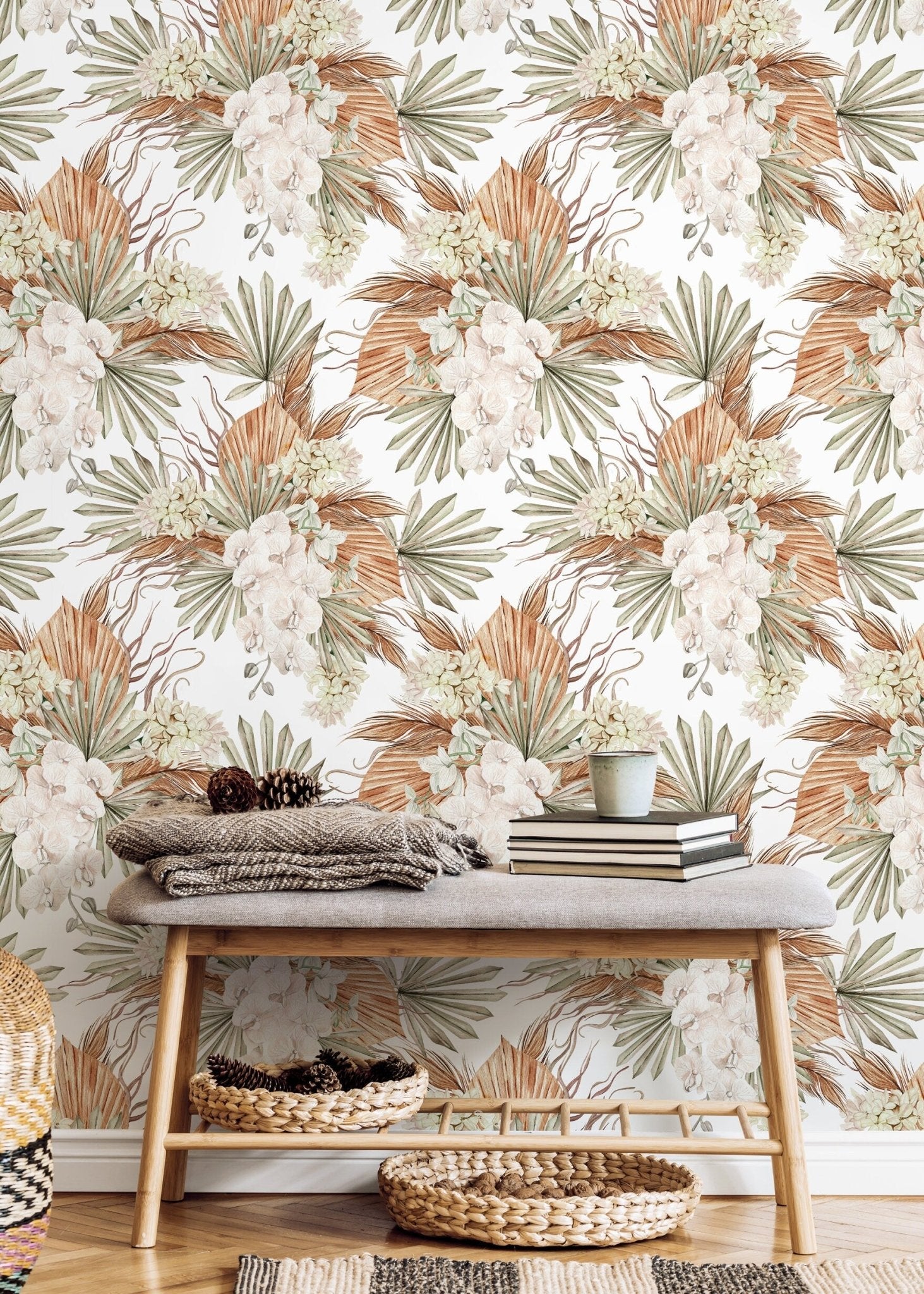 Tropical Botanical Garden Wallpaper - D056 - WallTrend