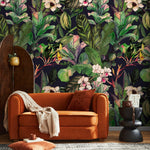 Tropical Botanical Illustrations Wallpaper - A470 - WallTrend