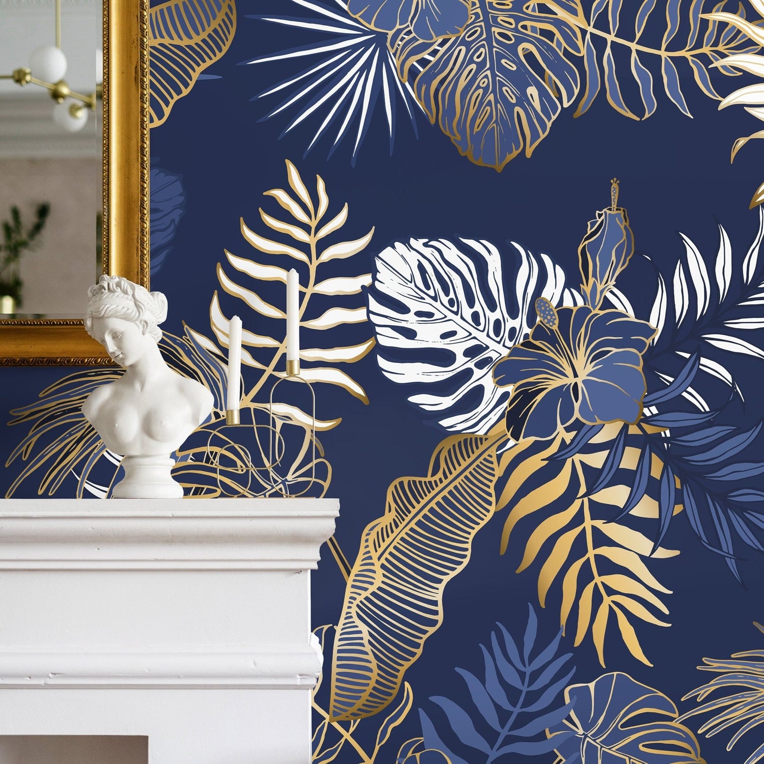 Tropical Elegance Wallpaper - B024 - WallTrend
