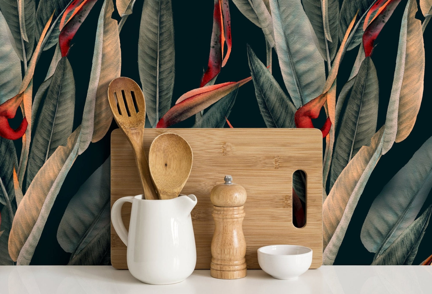 Tropical Elegance Wallpaper - B036 - WallTrend