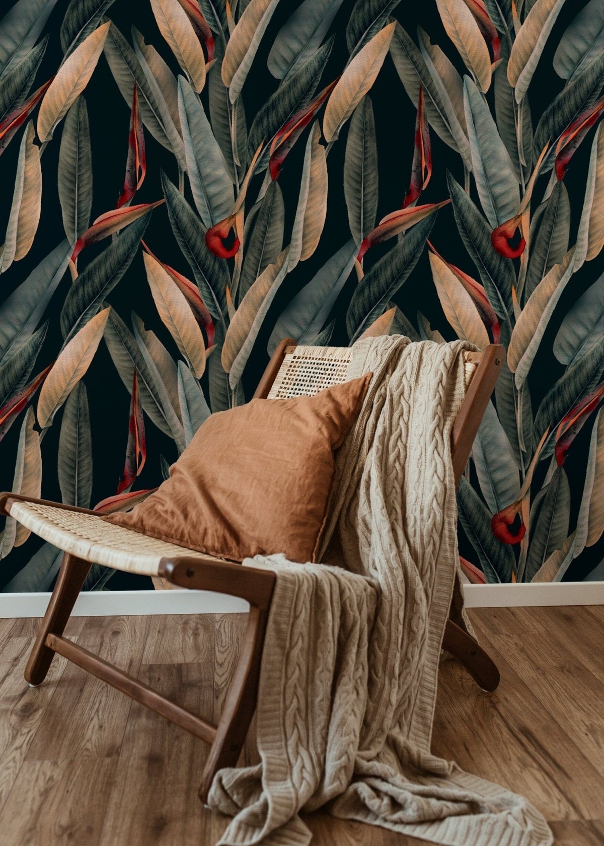 Tropical Elegance Wallpaper - B036 - WallTrend