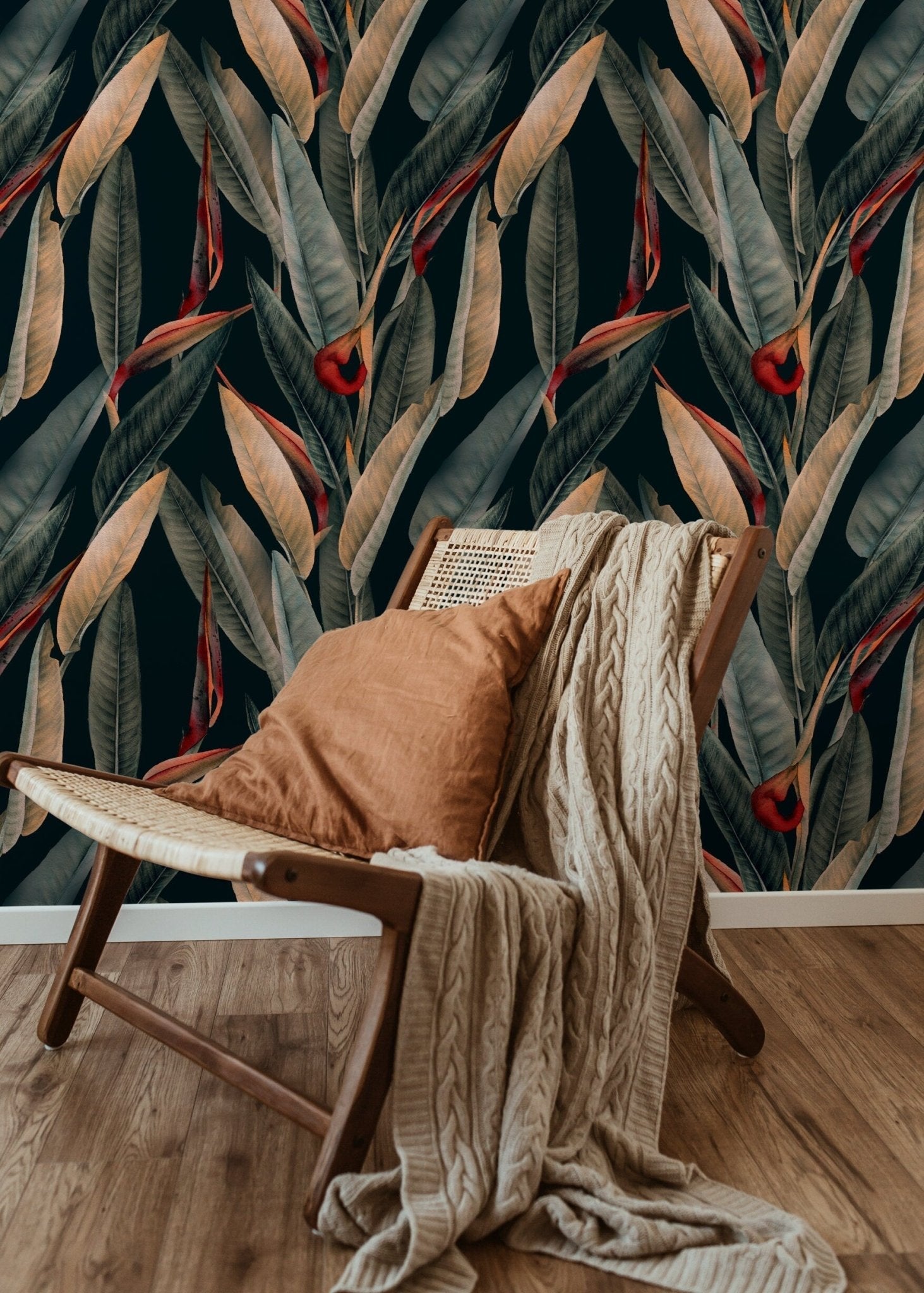 Tropical Elegance Wallpaper - B036 - WallTrend