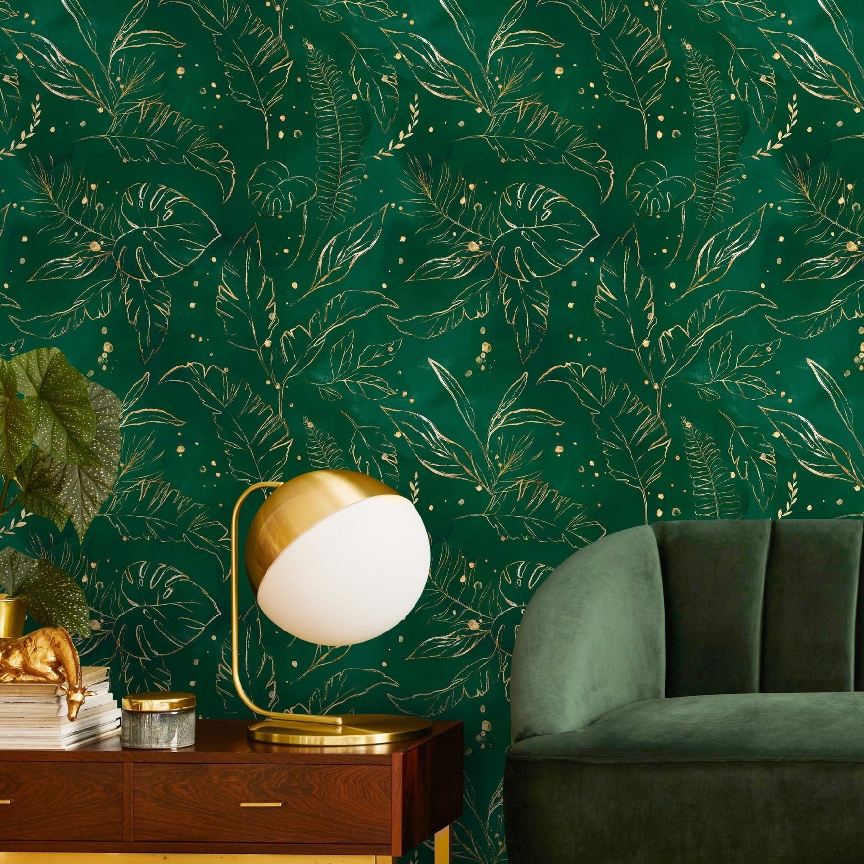Tropical Elegance Wallpaper - B532 - WallTrend