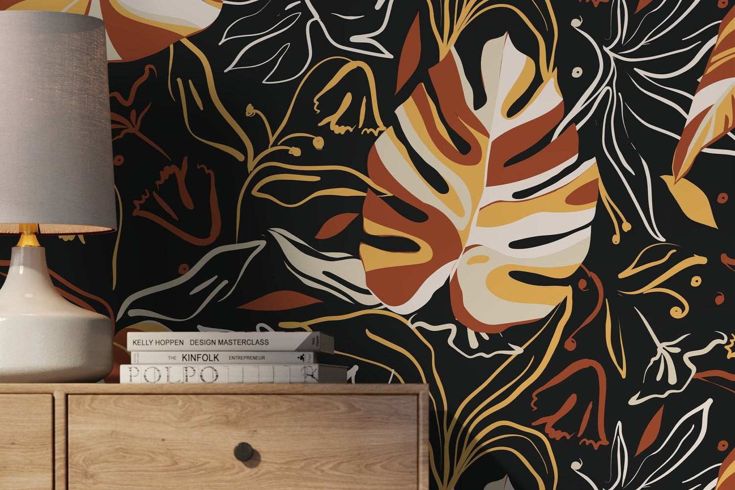 Tropical Elegance Wallpaper - D367 - WallTrend
