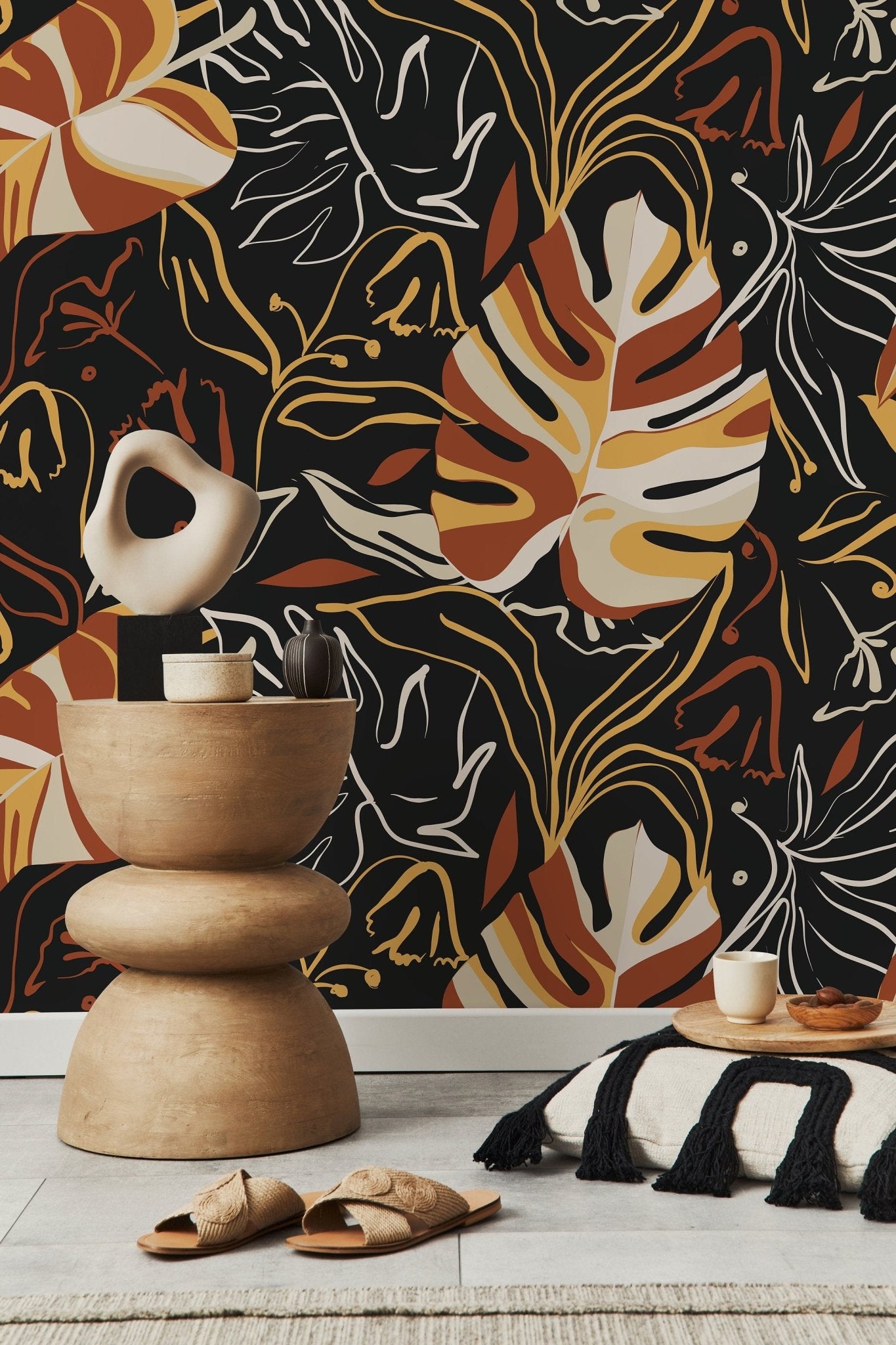 Tropical Elegance Wallpaper - D367 - WallTrend