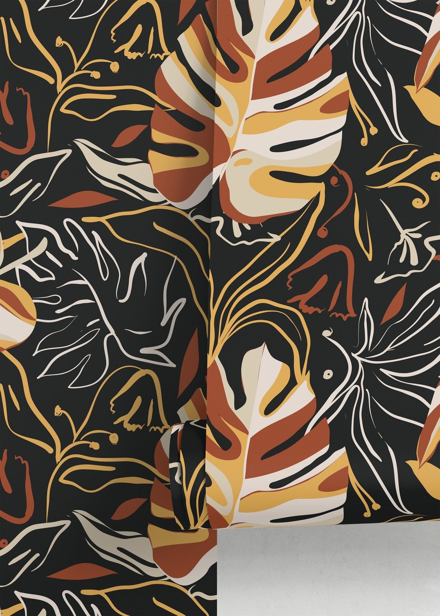 Tropical Elegance Wallpaper - D367 - WallTrend