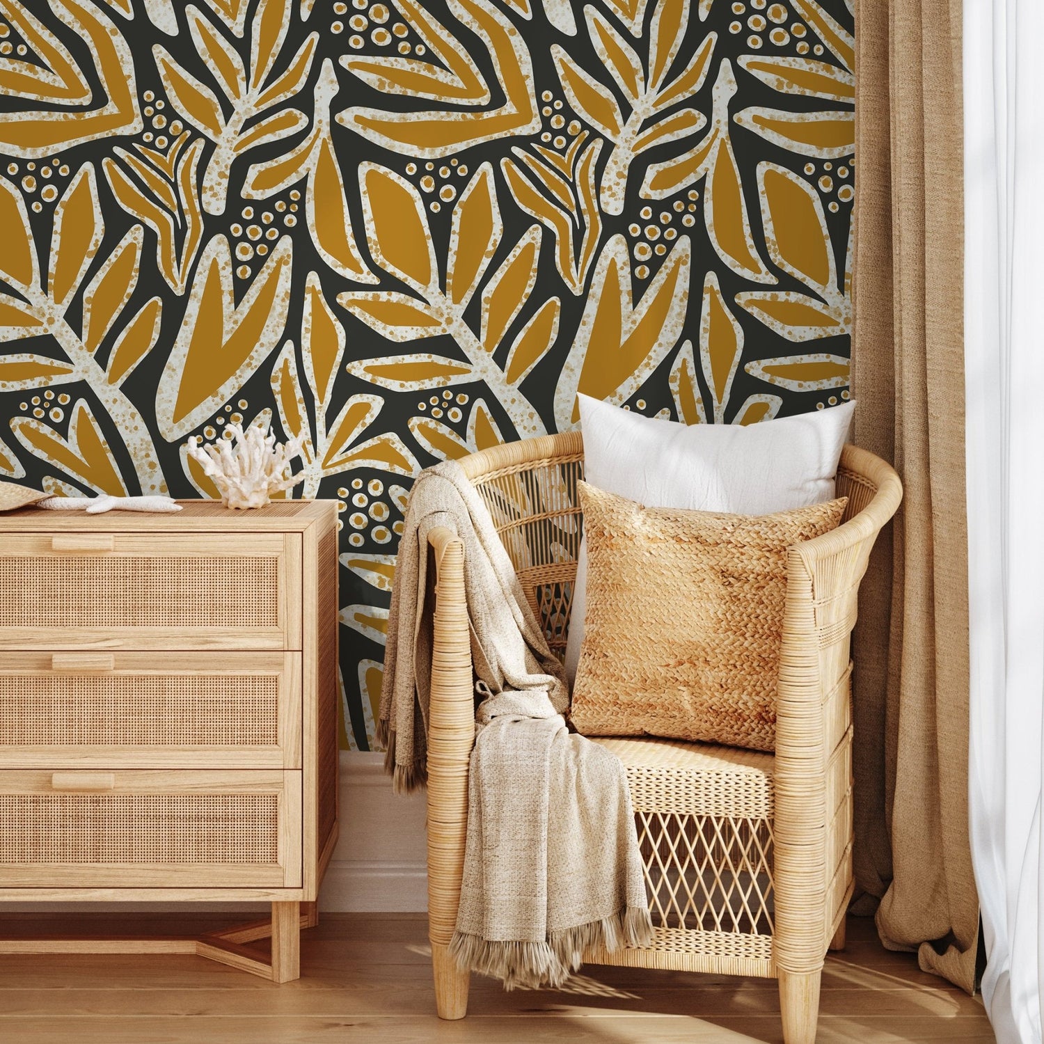 Tropical Elegance Wallpaper - X177 - WallTrend