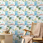 Tropical Escape Wallpaper - A185 - WallTrend