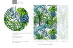 Tropical Escape Wallpaper - B113 - WallTrend