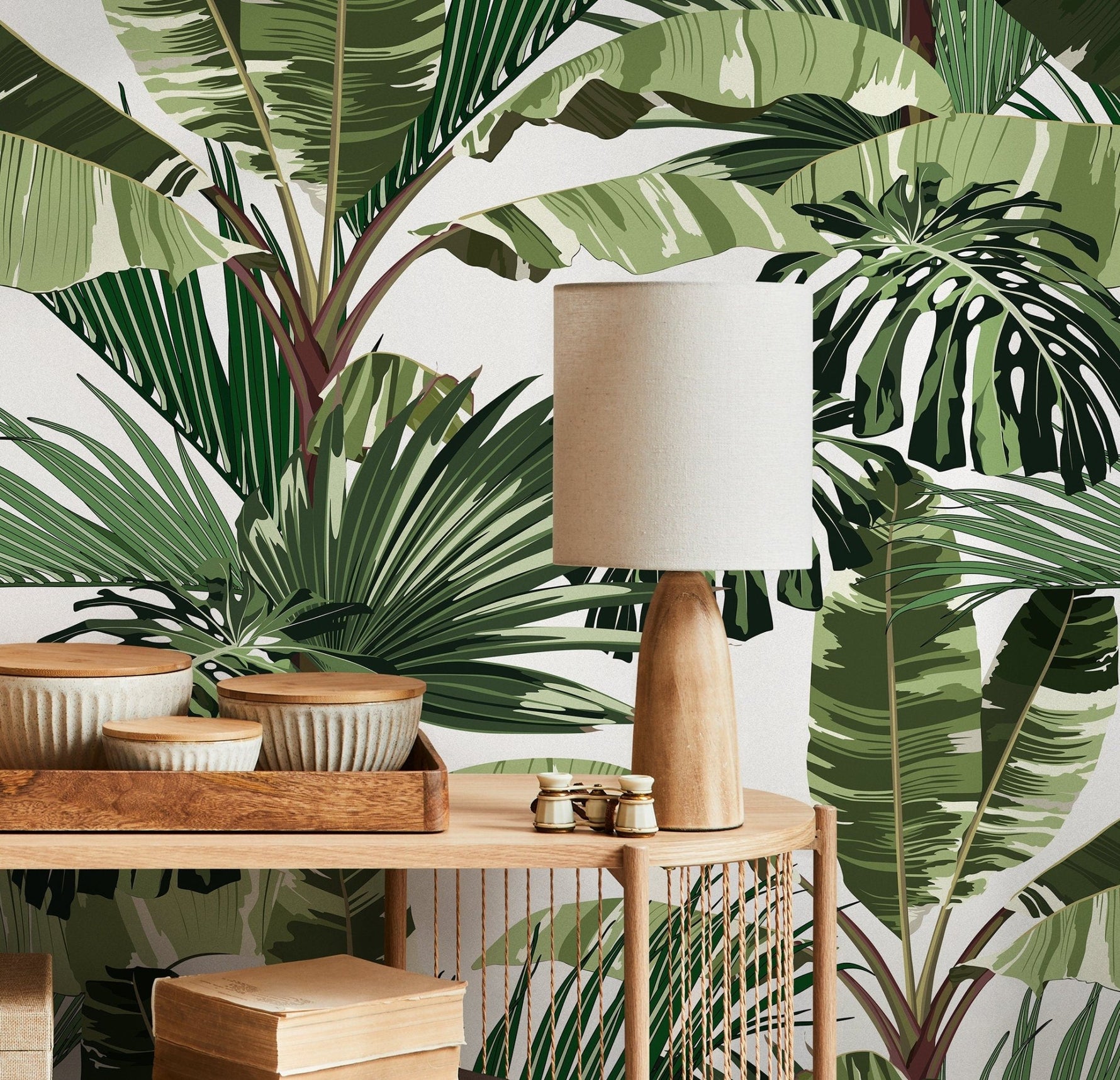 Tropical Escape Wallpaper - B151 - WallTrend