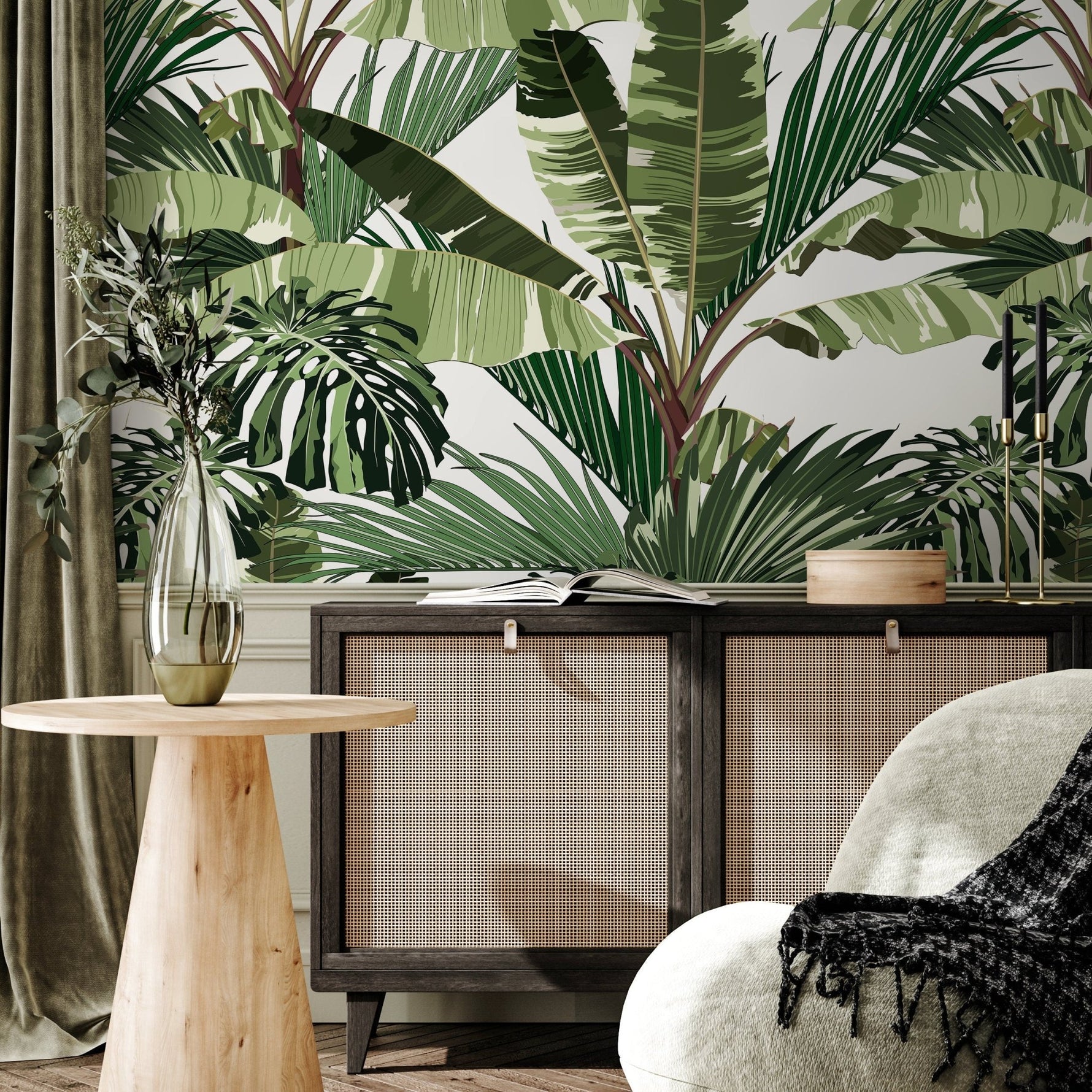 Tropical Escape Wallpaper - B151 - WallTrend