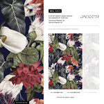 Tropical Floral Extravaganza Wallpaper - A845 - WallTrend