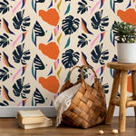 Tropical Foliage Abstract Wallpaper - C332 - WallTrend