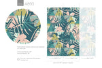 Tropical Foliage Extravaganza Wallpaper - A893 - WallTrend