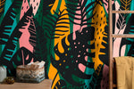 Tropical Foliage Mix Wallpaper - B177 - WallTrend