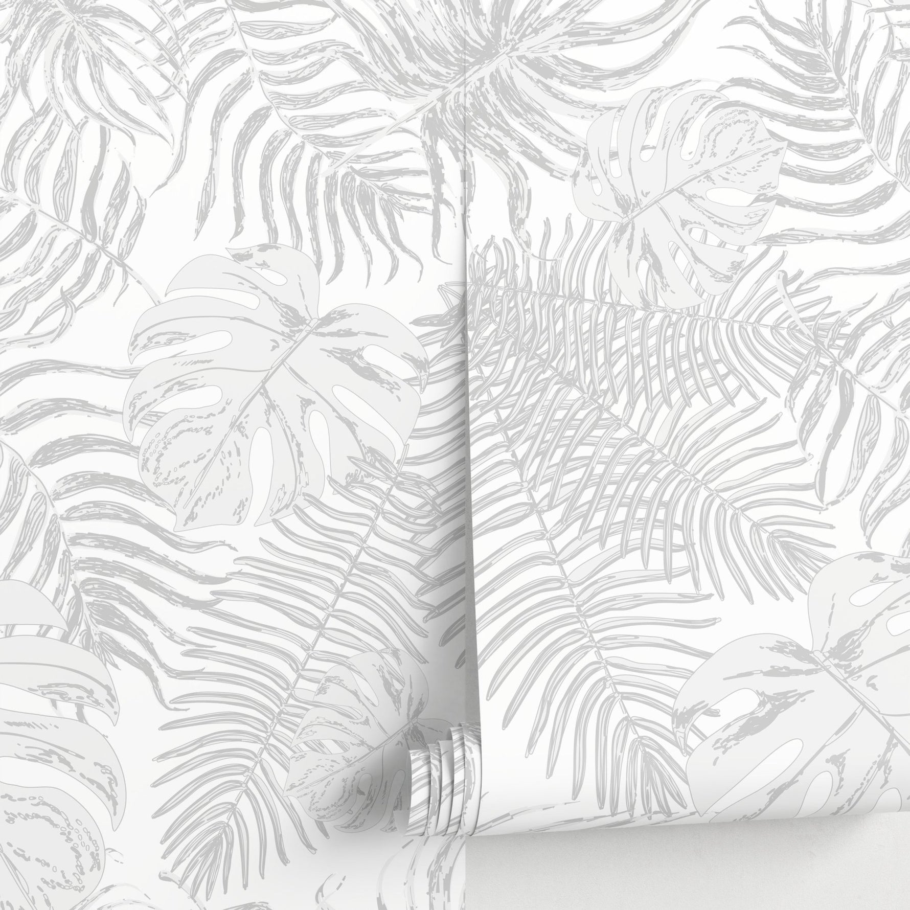 Tropical Foliage Wallpaper - A561 - WallTrend