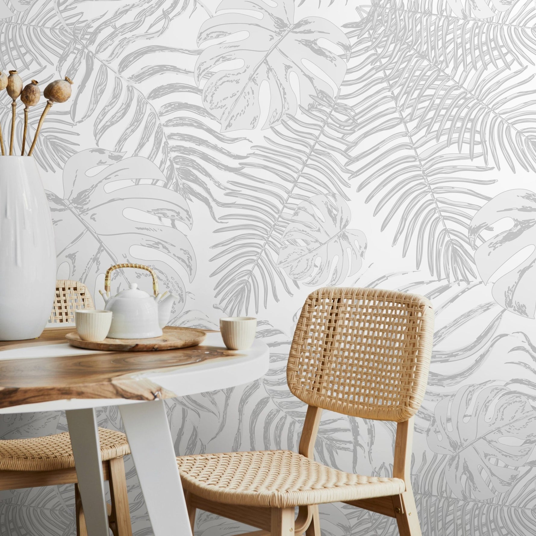 Tropical Foliage Wallpaper - A561 - WallTrend
