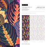 Tropical Foliage Wallpaper - A796 - WallTrend