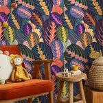 Tropical Foliage Wallpaper - A796 - WallTrend