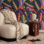 Tropical Foliage Wallpaper - A796 - WallTrend