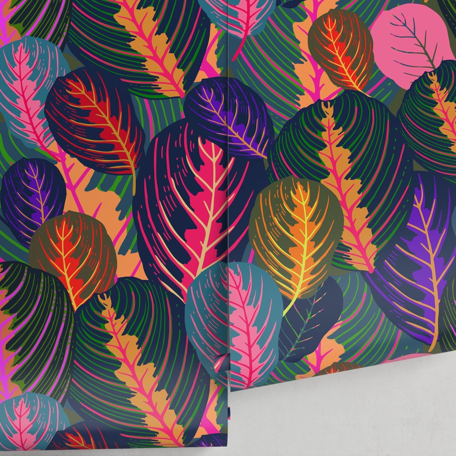 Tropical Foliage Wallpaper - A952 - WallTrend