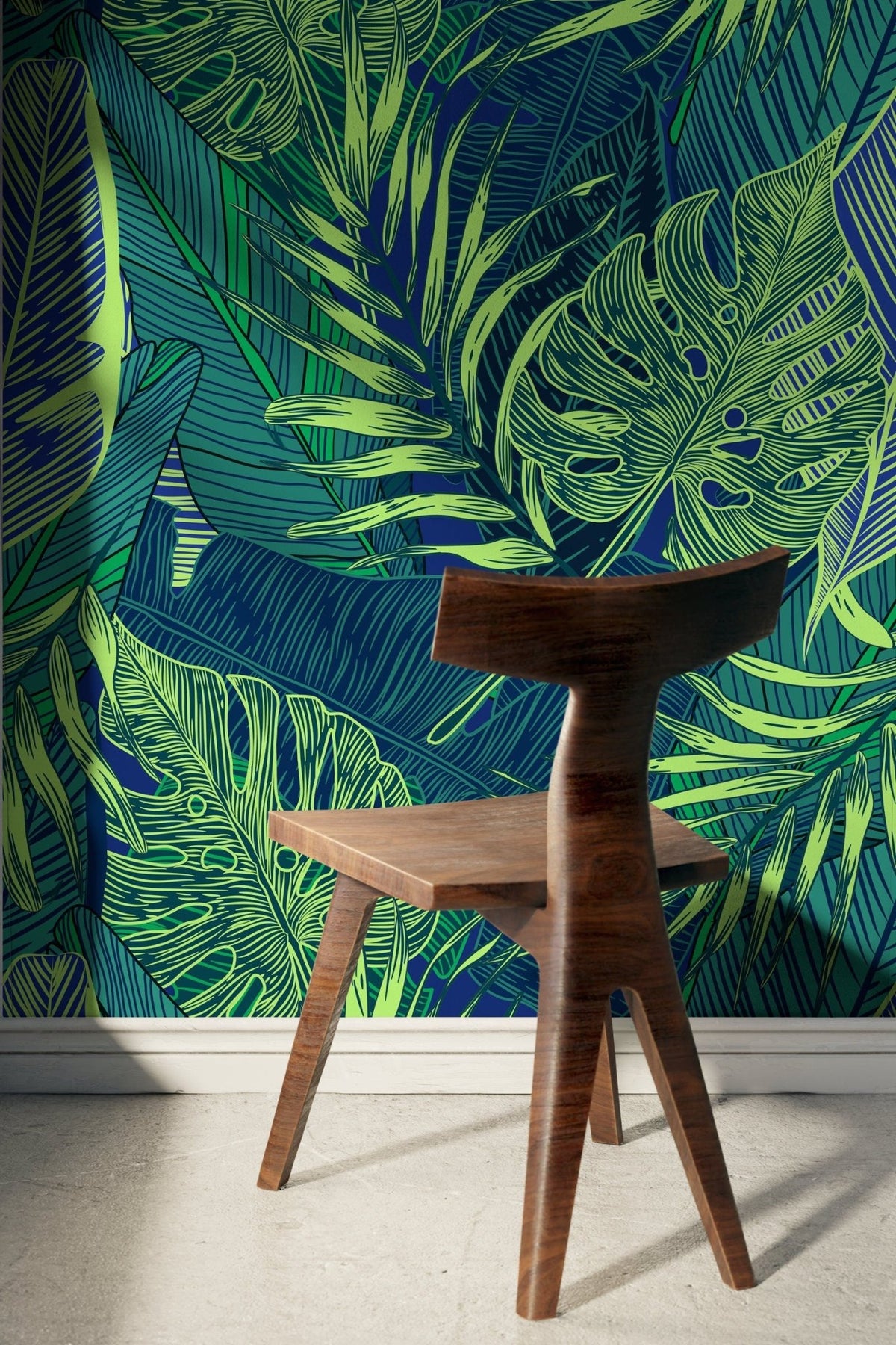 Tropical Foliage Wallpaper - B131 - WallTrend