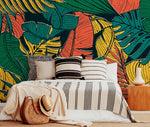Tropical Foliage Wallpaper - B555 - WallTrend